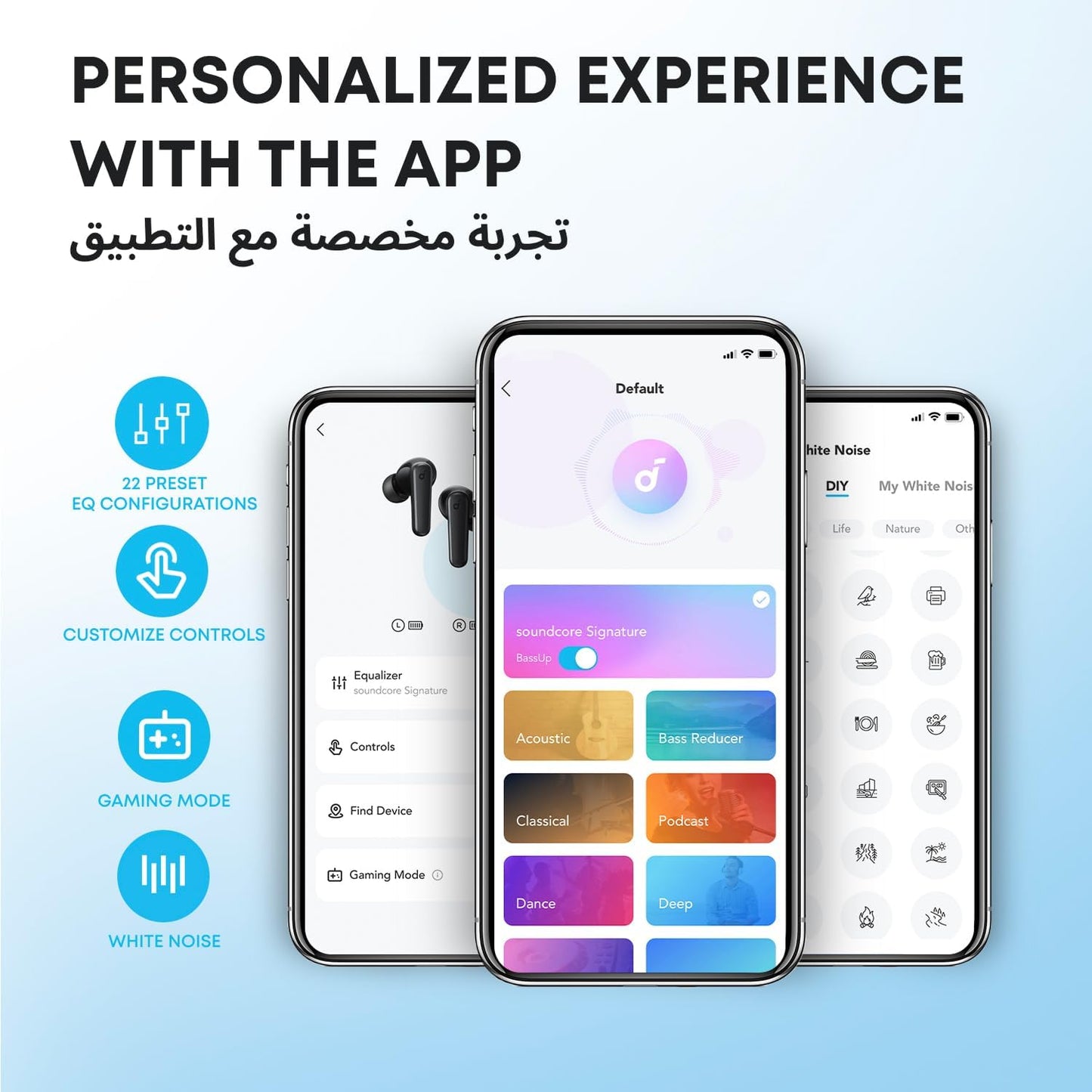 Soundcore Anker P20i True Wireless Earbuds – Big Bass, Bluetooth 5.3, 30H Playtime, IPX5, AI Clear Calls