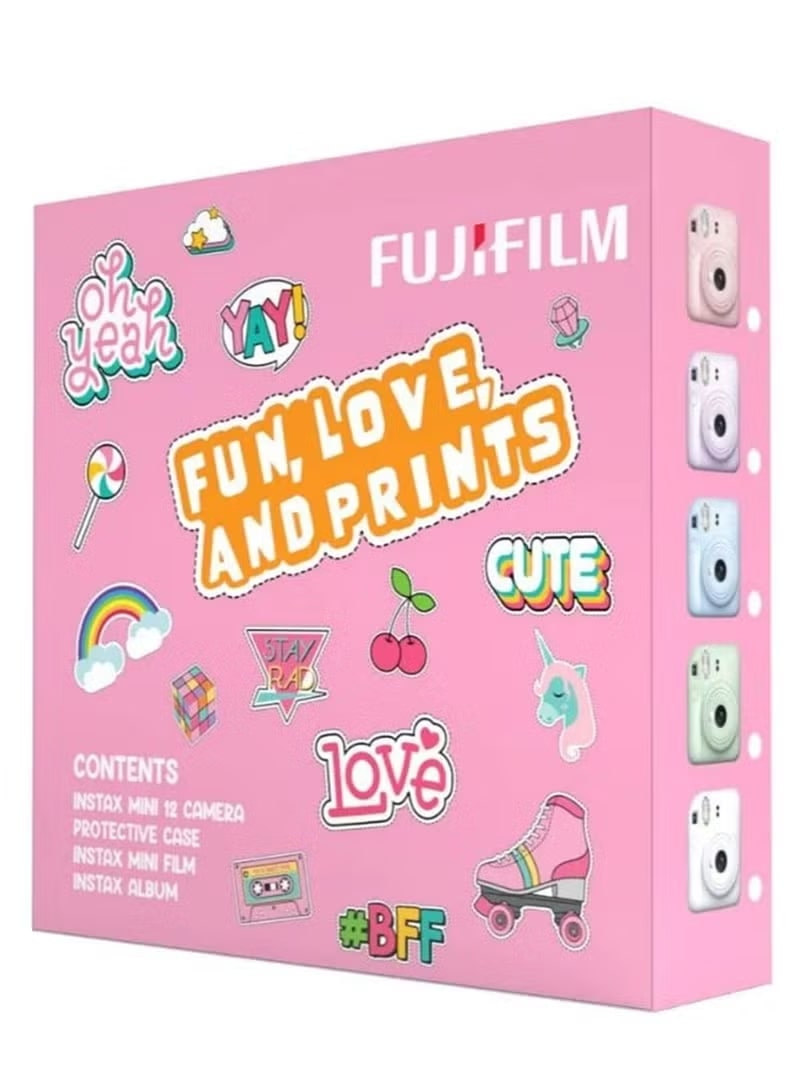 INSTAX Mini 12 Lilac Purple – Instant Camera with Selfie Mirror & Quick Print - Zeal Cart
