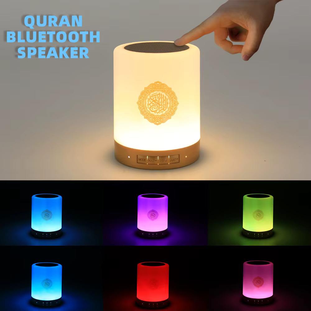 SQ-112 Bluetooth Speaker with Touch Control Night Light – Portable Wireless Speaker & APP Remote Lamp for Home and Bedroom - Zeal Cart