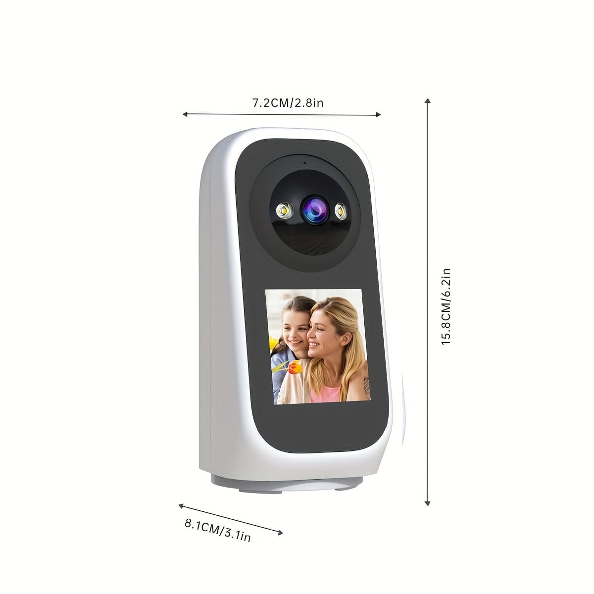 3MP FHD Indoor WiFi Security Camera with 360° PTZ, Two-Way Audio & Night Vision - Zeal Cart
