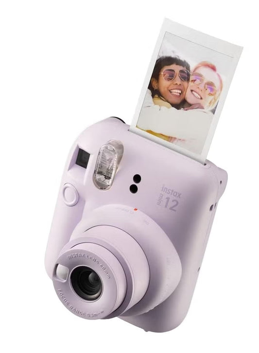 INSTAX Mini 12 Lilac Purple – Instant Camera with Selfie Mirror & Quick Print - Zeal Cart