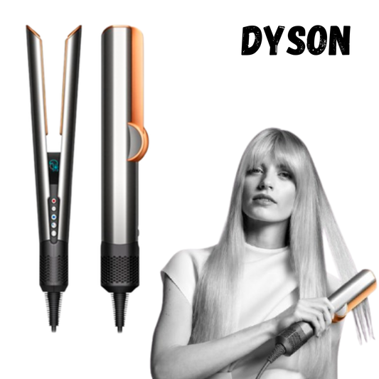 Dyson Airstrait Hair Straightener – Bright Nickel & Bright Copper (International Version)