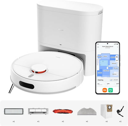 Xiaomi H40 Robot Vacuum – 10000Pa Suction, LDS Navigation, Auto Dust Emptying, Smart Mapping