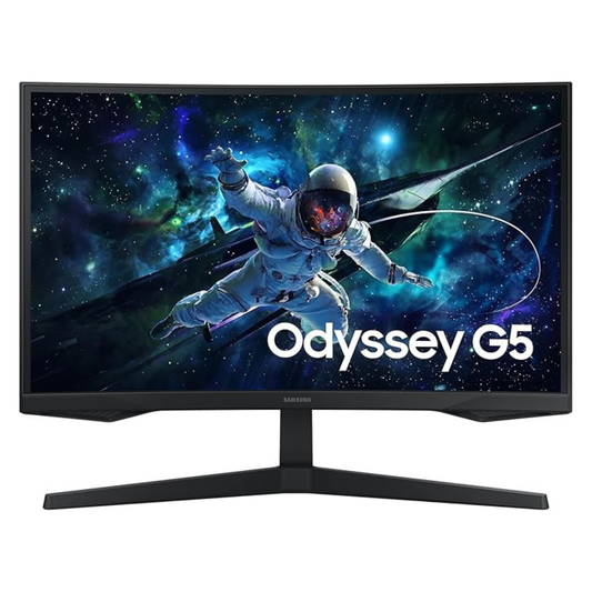 Samsung 27" Odyssey G5 Curved QHD Gaming Monitor – 165Hz, 1ms, FreeSync (LS27CG552EMXUE)