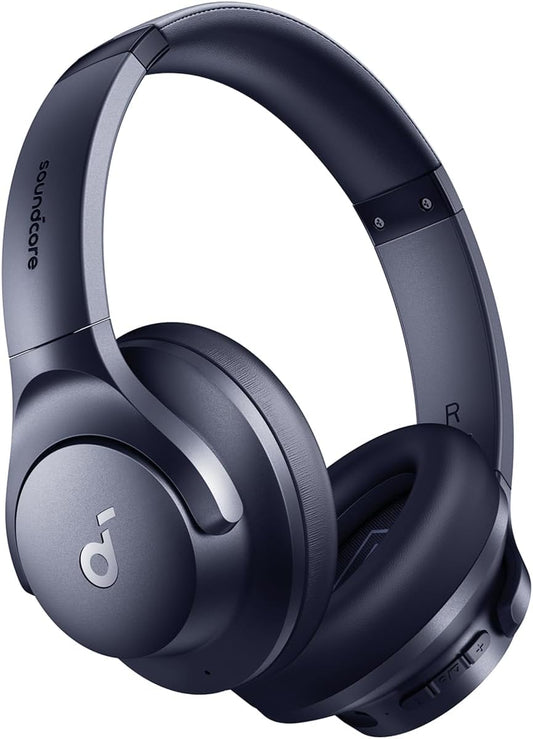 Soundcore Q20i Hybrid ANC Headphones – Wireless Over-Ear, 45H Playtime, Hi-Res Audio, Big Bass