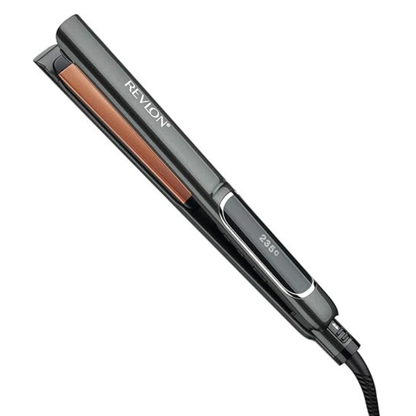 Revlon RVST2155 Perfect Heat Copper 25 mm Ceramic Hair Straightener – Up to 235 °C (Black)
