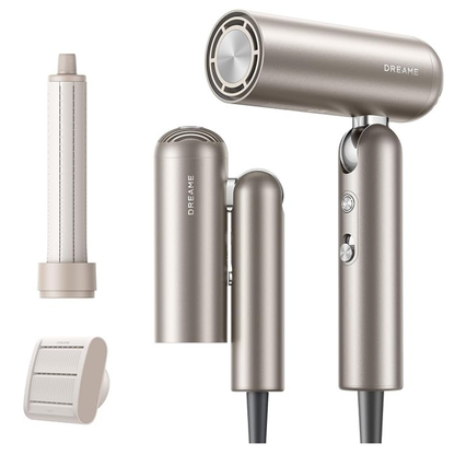Dreame Pocket High-Speed Hair Dryer – Lightweight Foldable, Fast Drying (Gold)