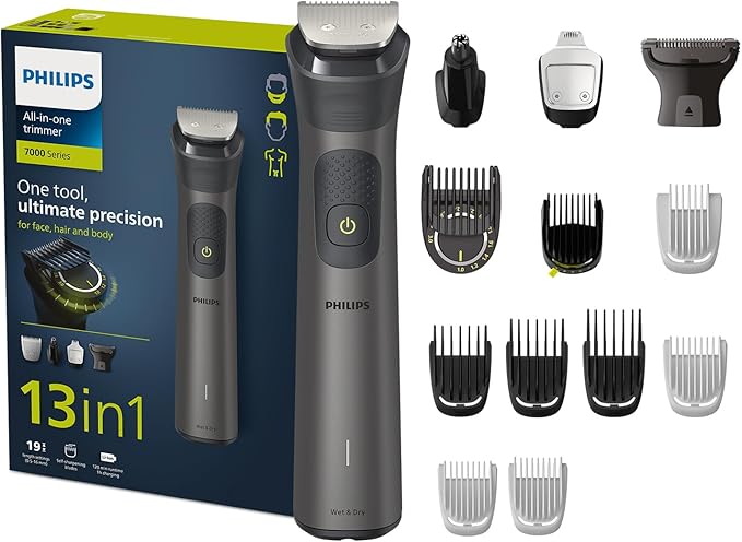 PHILIPS Multigroom Series 7000 MG7920/15 – 13-in-1 All-in-One Trimmer