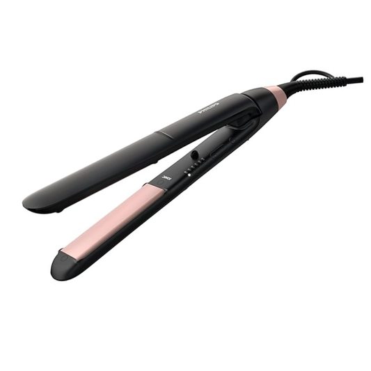 Philips StraightCare Essential ThermoProtect Hair Straightener BHS378/03 – Black