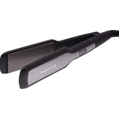 Remington Pro Ceramic Extra Wide Plate Hair Straightener S5525 – Digital Temperature Control (Black)