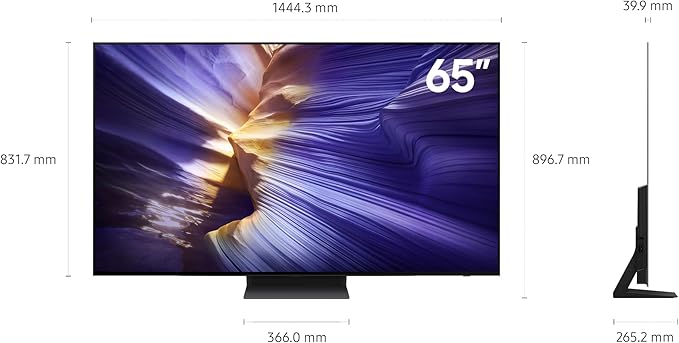 Samsung QA65S90F 65” OLED 4K Smart TV (2025) – AI Gen3, 144Hz, OLED HDR+, Vision AI