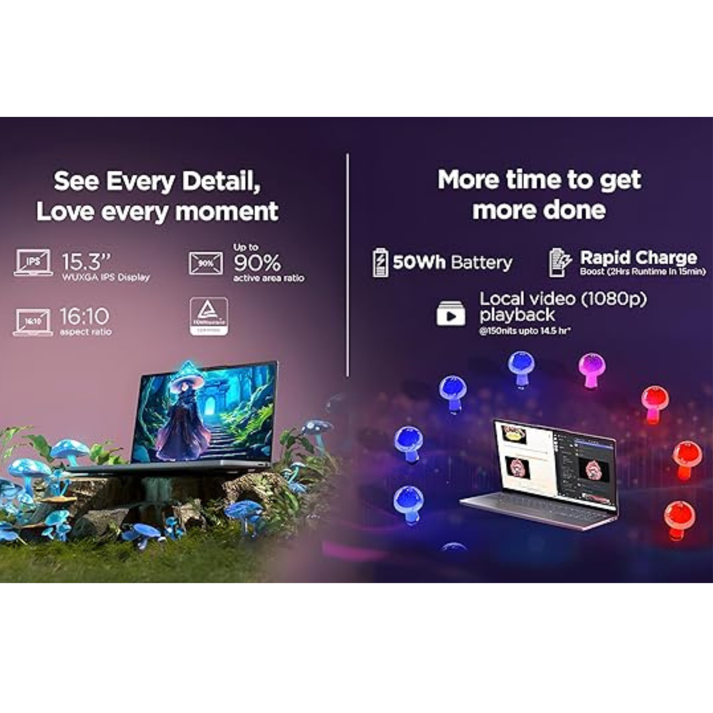 Lenovo IdeaPad Slim 3 14IRU8 – Intel Core i5-13420H, 16GB RAM, 512GB SSD, 14" WUXGA, Luna Grey