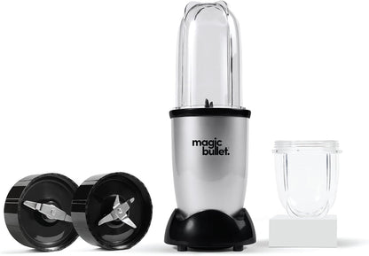 Magic Bullet MB4-0612 High-Speed Blender 4-Piece Set – Multi-Function Mixer, Black/Silver