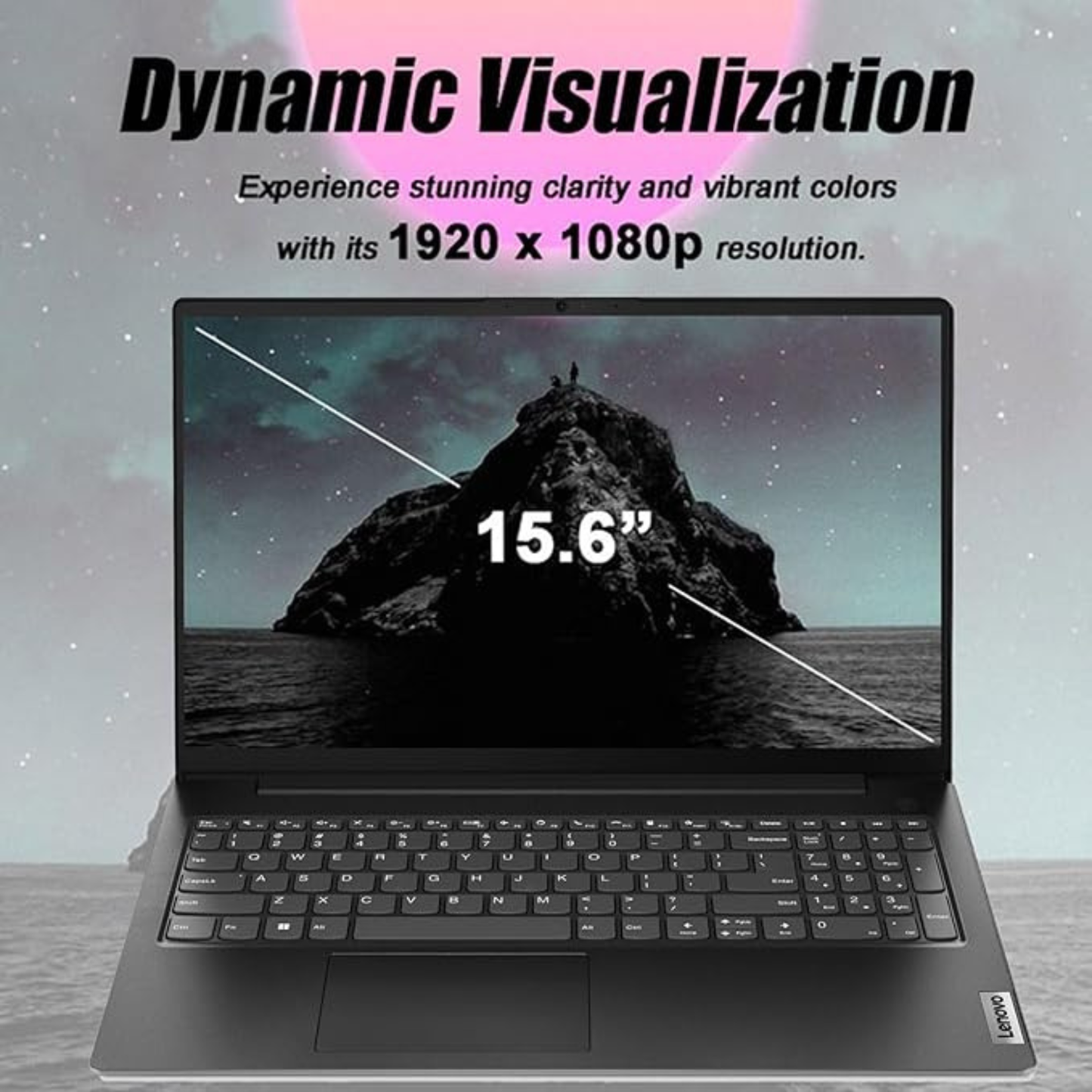 Lenovo V15 Gen 4 Business Laptop – 15.6" FHD, Intel Core i5-13420H, 16GB RAM, 1TB SSD, Windows 11 Pro, Black