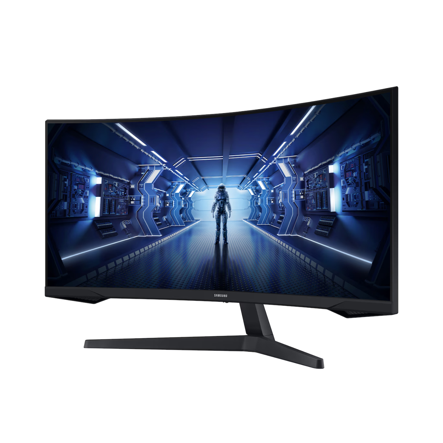 Samsung 34" Odyssey G5 Curved Ultra‑Wide Gaming Monitor – QHD 165Hz, 1ms, FreeSync Premium
