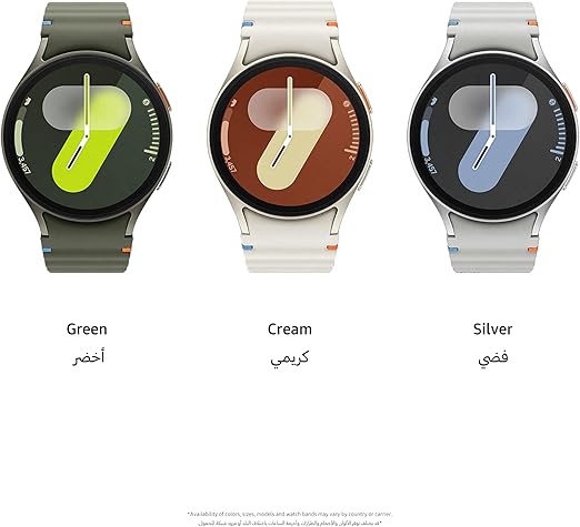 Samsung Galaxy Watch7 44mm LTE Smartwatch – Green, Sleep Coaching, Fitness Tracker (UAE Version)