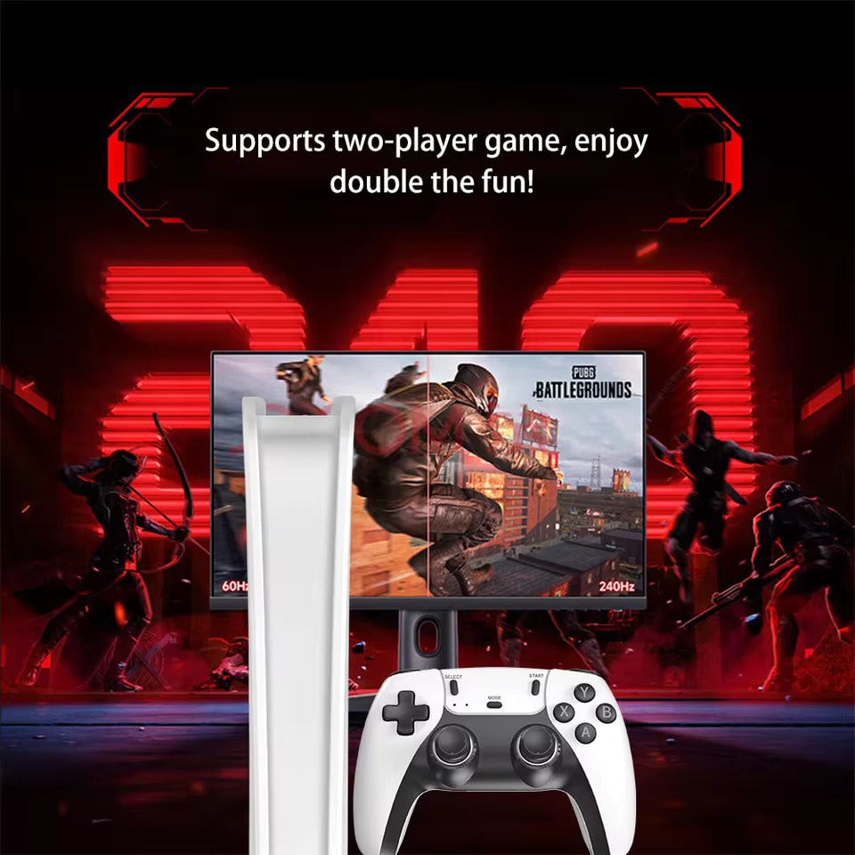 M8 Pro 4K Game Stick – Retro Console with 2.4G Wireless Controllers & 20,000+ Games - Zeal Cart