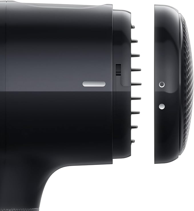 Braun BRHD225SDE Hair Dryer 2200W – Ionic Fast Drying with Diffuser & Nozzle, Black