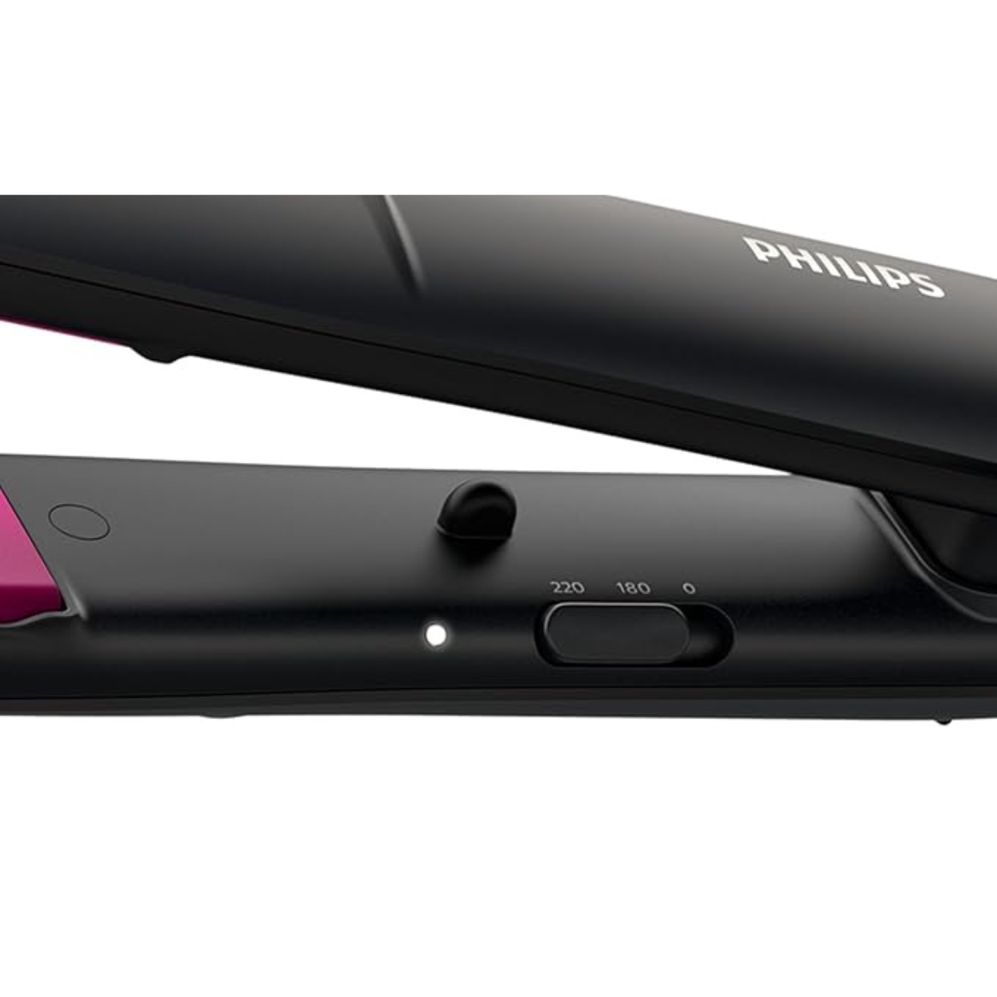 Philips StraightCare Essential ThermoProtect Hair Straightener BHS375/03 – Black & Purple