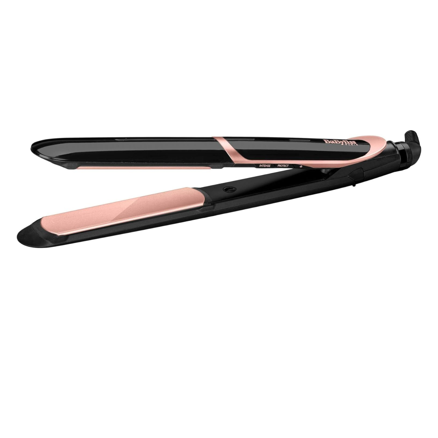 BaByliss Shimmer Hair Straightener – Tourmaline‑Ceramic, 6 Heat Settings, Ionic Frizz Control (Black)