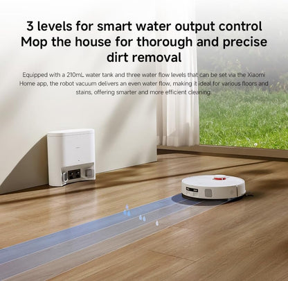 Xiaomi H40 Robot Vacuum – 10000Pa Suction, LDS Navigation, Auto Dust Emptying, Smart Mapping