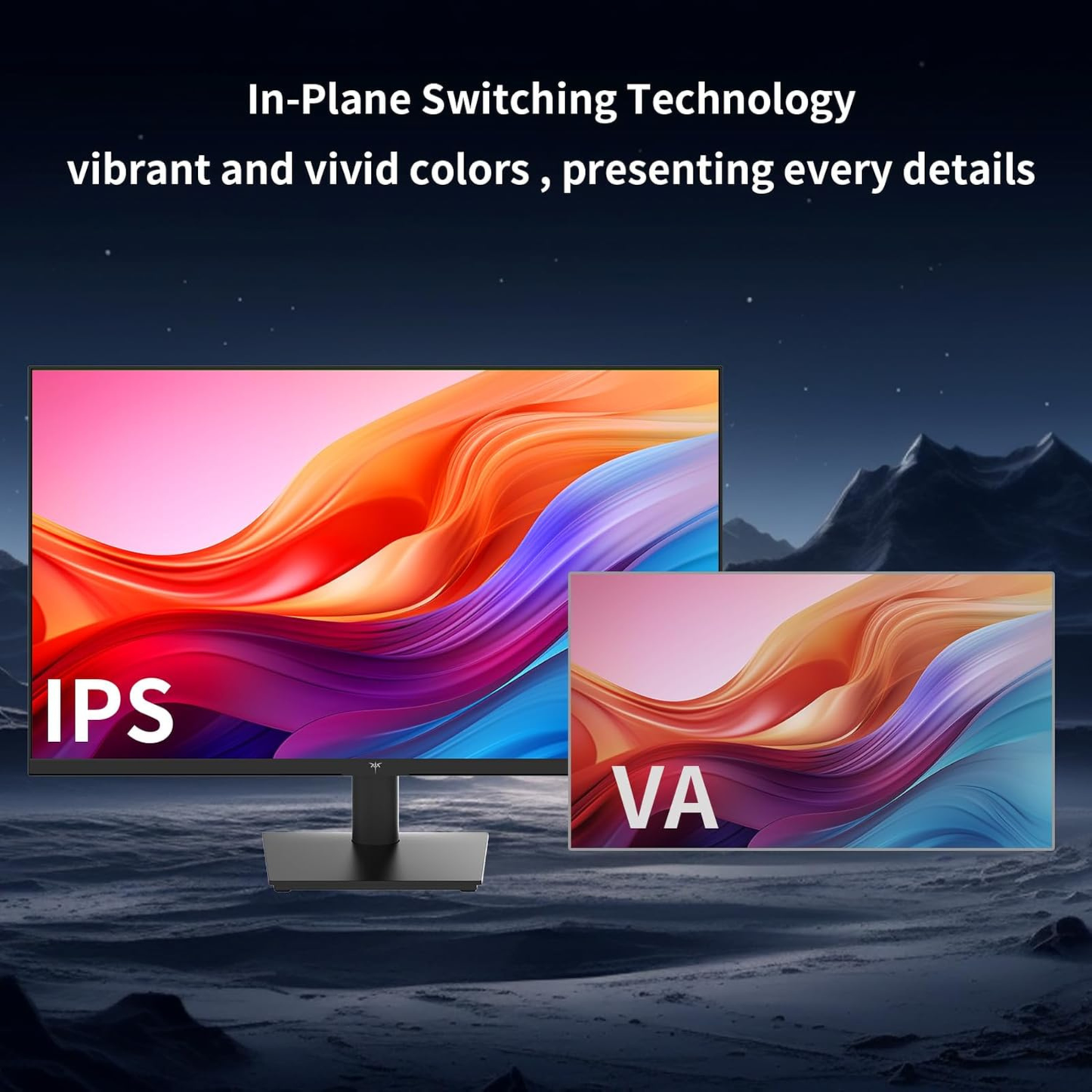 KTC 27" QHD IPS Monitor – 2560×1440, 100Hz, FreeSync & G‑SYNC Support, Anti‑Blue Light