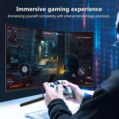 Z-EDGE 27" 1500R Curved Gaming Monitor – FHD 180Hz, 1ms, FreeSync (UG27F)