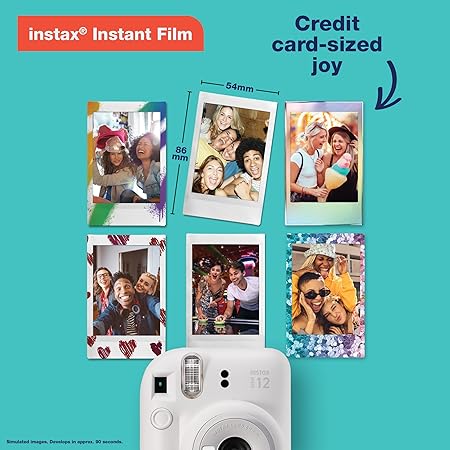 INSTAX Mini 12 Lilac Purple – Instant Camera with Selfie Mirror & Quick Print - Zeal Cart