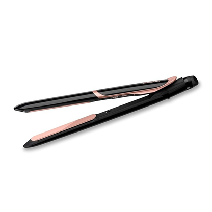 BaByliss Shimmer Hair Straightener – Tourmaline‑Ceramic, 6 Heat Settings, Ionic Frizz Control (Black)