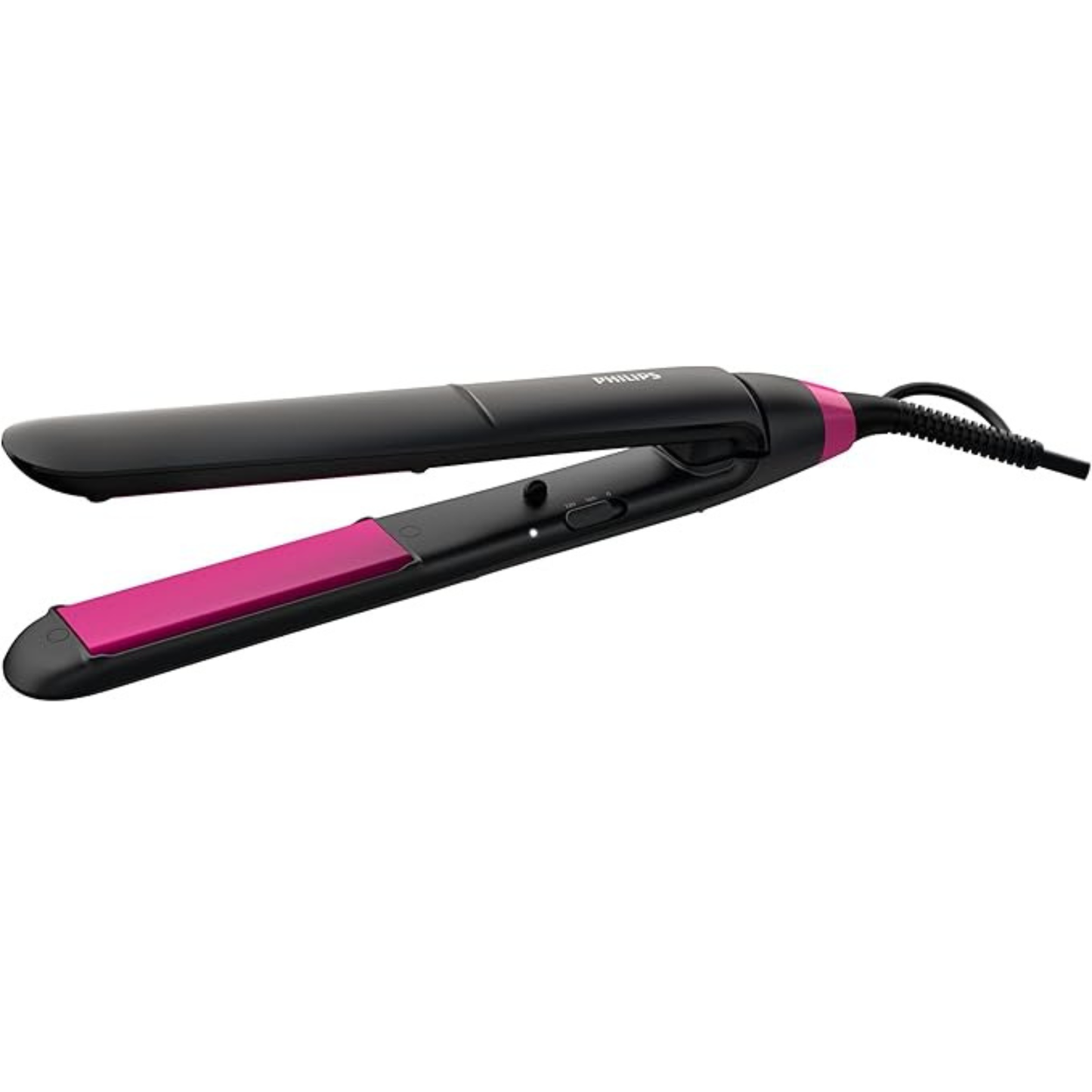 Philips StraightCare Essential ThermoProtect Hair Straightener BHS375/03 – Black & Purple
