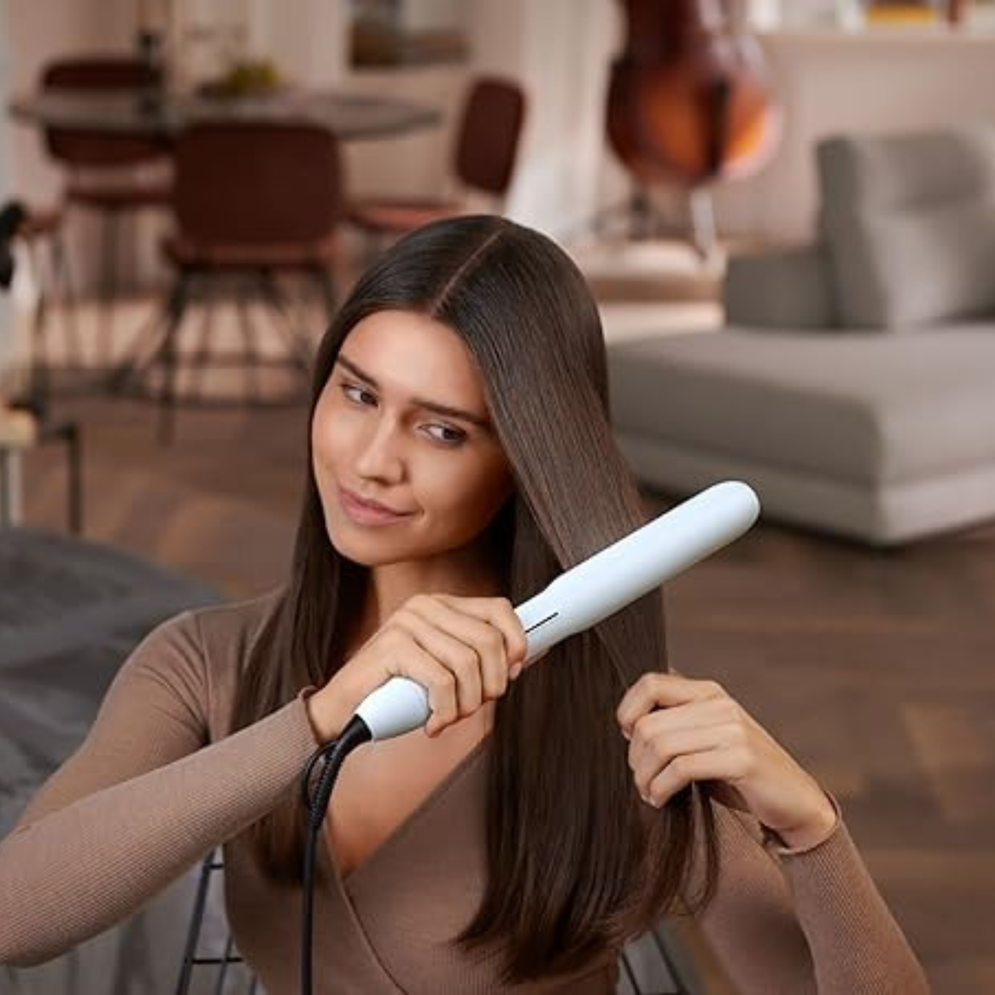 Philips 5000 Series Hair Straightener BHS520/03 – Pale Sky Blue
