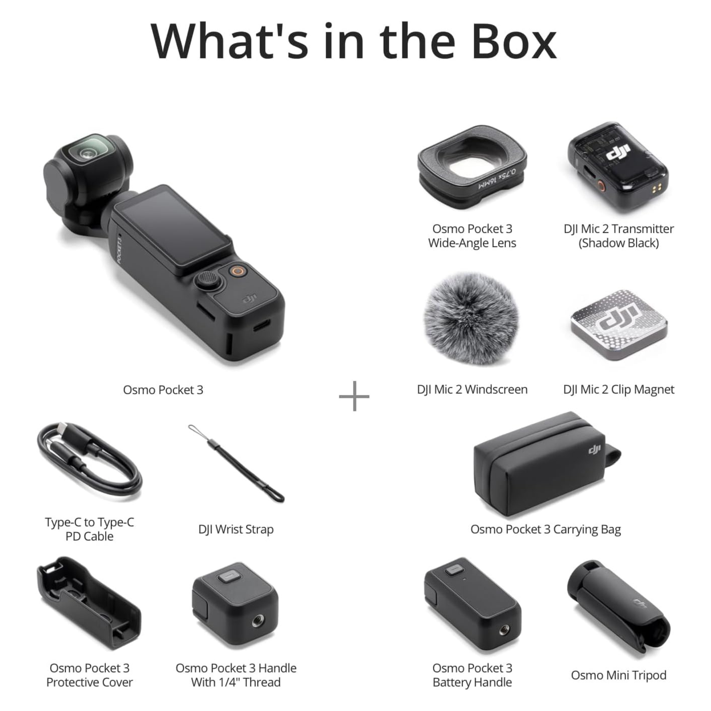 DJI Osmo Pocket 3 Vlogging Camera – 1" CMOS, 4K/120fps, 3-Axis Stabilization (UAE Version)