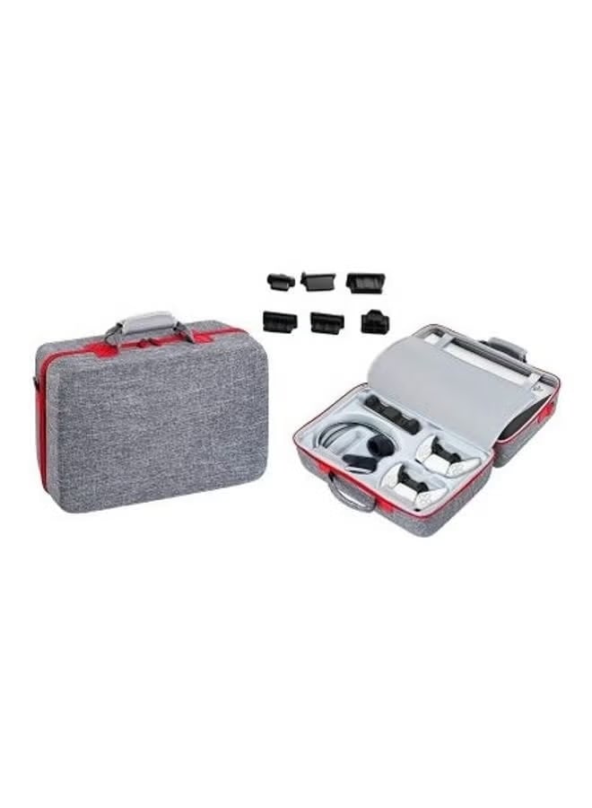 PS5 Hard Shell Travel Case – Shockproof, Waterproof, Protective Bag for Console, Controllers & Accessories - Zeal Cart