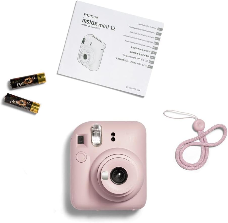 INSTAX Mini 12 Lilac Purple – Instant Camera with Selfie Mirror & Quick Print - Zeal Cart