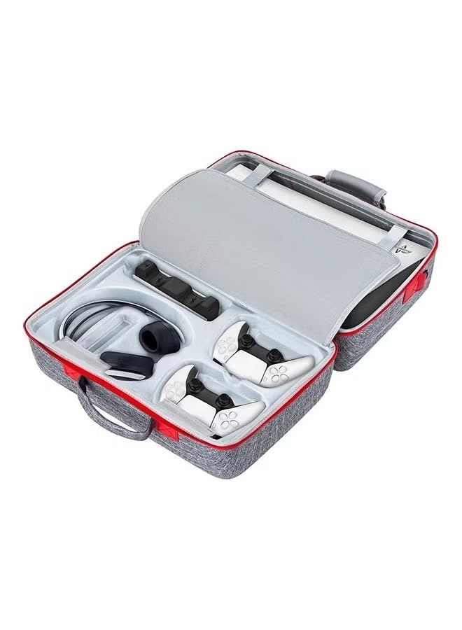 PS5 Hard Shell Travel Case – Shockproof, Waterproof, Protective Bag for Console, Controllers & Accessories - Zeal Cart