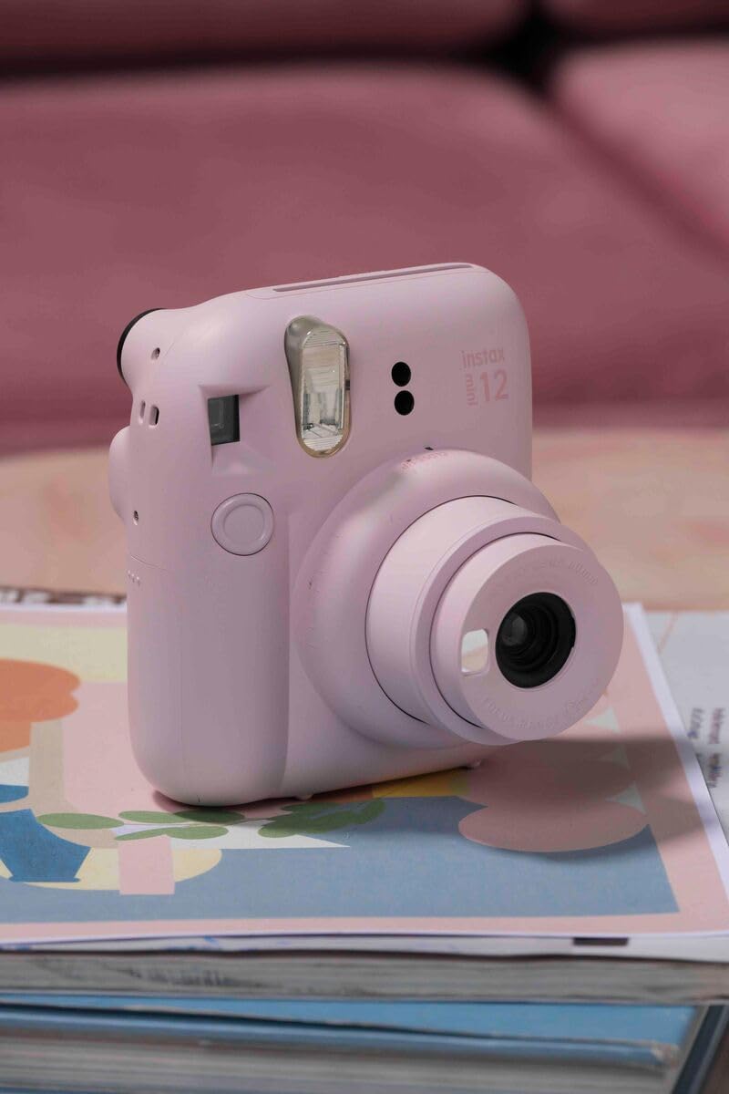 INSTAX Mini 12 Lilac Purple – Instant Camera with Selfie Mirror & Quick Print - Zeal Cart