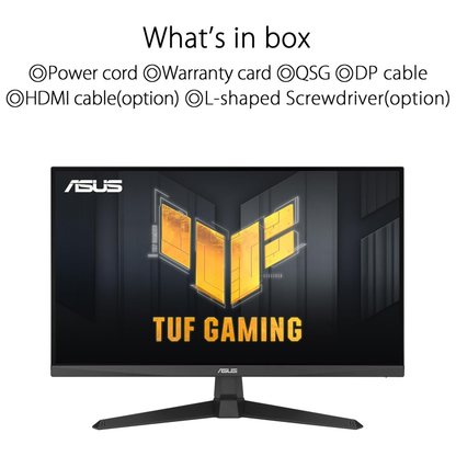 ASUS TUF Gaming VG279QM1A 27" FHD Gaming Monitor – 280Hz Fast IPS, 1ms, FreeSync & G‑SYNC Compatible