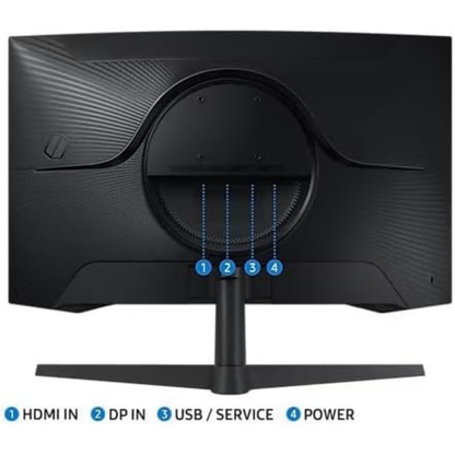 Samsung 27" Odyssey G5 Curved QHD Gaming Monitor – 165Hz, 1ms, FreeSync (LS27CG552EMXUE)