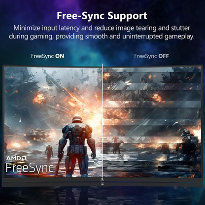 Z-EDGE 27" 1500R Curved Gaming Monitor – FHD 180Hz, 1ms, FreeSync (UG27F)