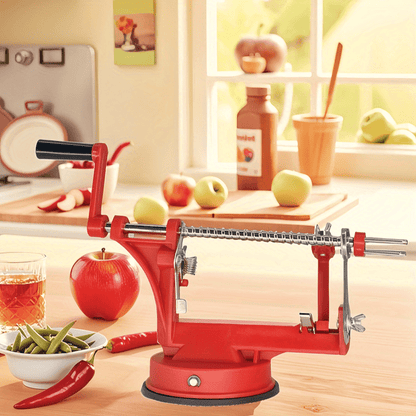 AMERTEER Stainless Steel Potato Peeler with Suction Base – Durable, Ergonomic Kitchen Tool for Effortless Vegetable Peeling | Buy Online at Zealcart UAE
