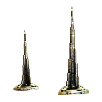 Burj Khalifa Metal Replica – Dubai Landmark Souvenir & Decor Model - Zeal Cart