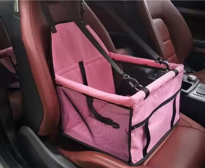Pet Dog Car Carrier Seat Bag – Waterproof, Folding Hammock for Small Pets - Zeal Cart