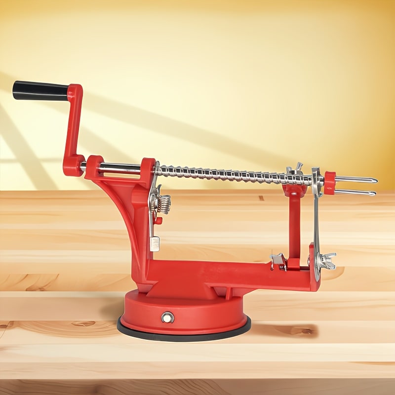 AMERTEER Stainless Steel Potato Peeler with Suction Base – Durable, Ergonomic Kitchen Tool for Effortless Vegetable Peeling | Buy Online at Zealcart UAE