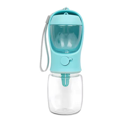 Portable Dog & Cat Water Bottle with Food Storage for Pets – Travel Feeder Bowl - Zeal Cart
