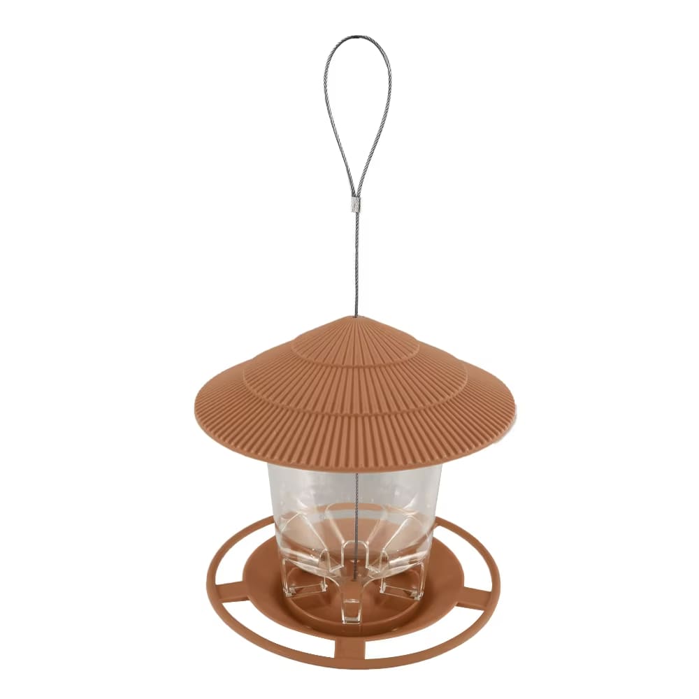 Garden Gazebo Hanging Bird Feeder – Outdoor Pet Bird Feeding House - Zeal Cart