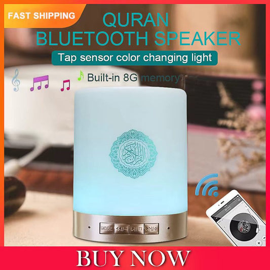 SQ-112 Bluetooth Speaker with Touch Control Night Light – Portable Wireless Speaker & APP Remote Lamp for Home and Bedroom - Zeal Cart