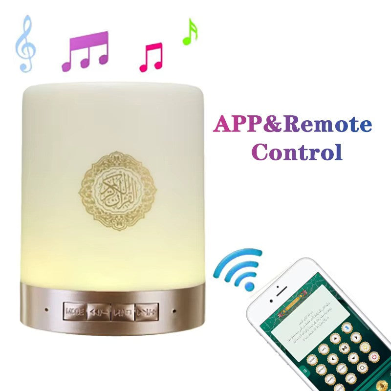 SQ-112 Bluetooth Speaker with Touch Control Night Light – Portable Wireless Speaker & APP Remote Lamp for Home and Bedroom - Zeal Cart