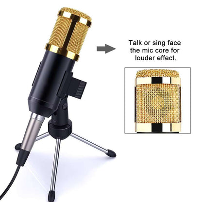 BM-800 Condenser Microphone – Studio Recording, Karaoke, Live Streaming & Webcasting Mic - Zeal Cart