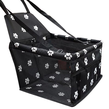 Pet Dog Car Carrier Seat Bag – Waterproof, Folding Hammock for Small Pets - Zeal Cart